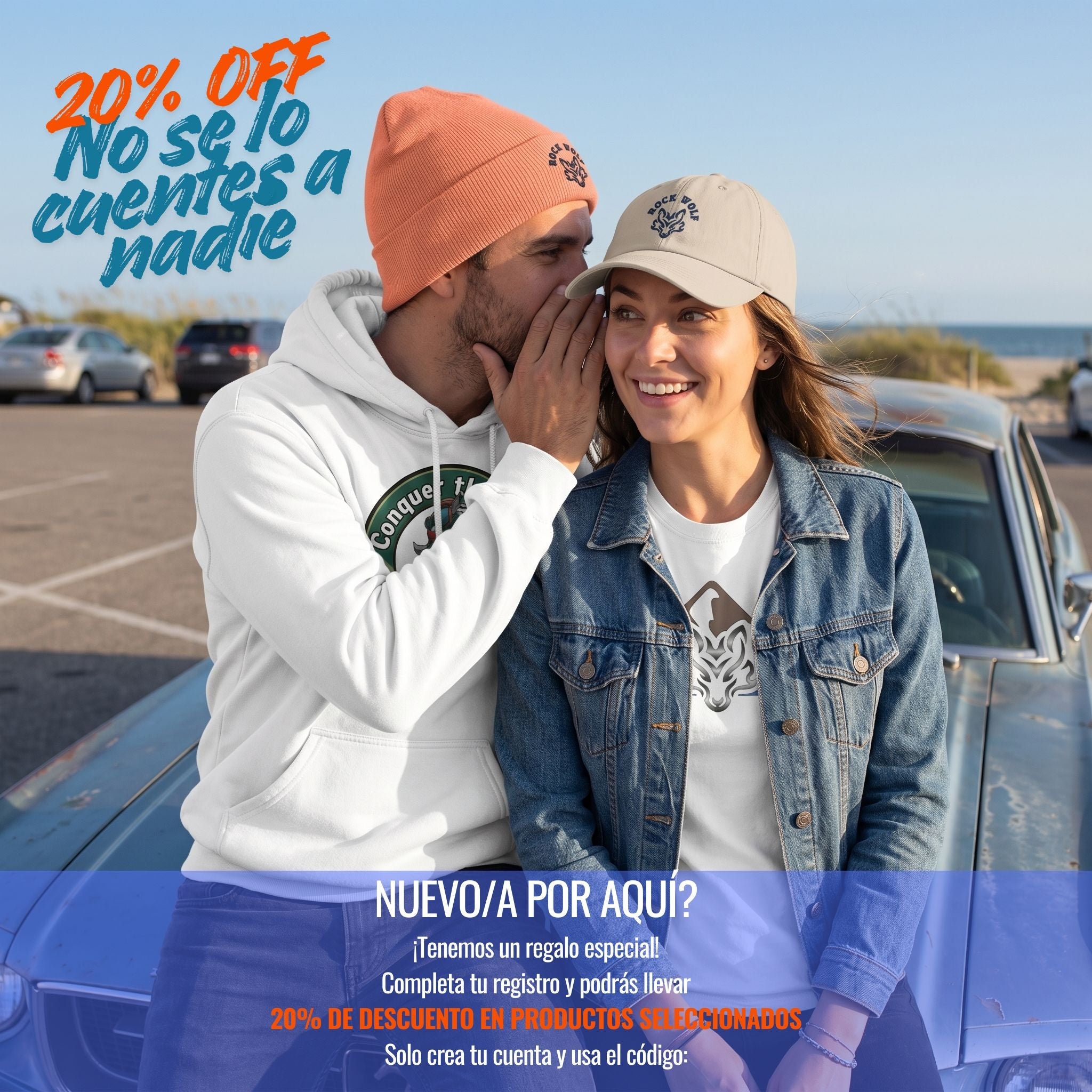 ¡Shhh! Hemos Activado un 20% Únicamente en tu Primera Compra.