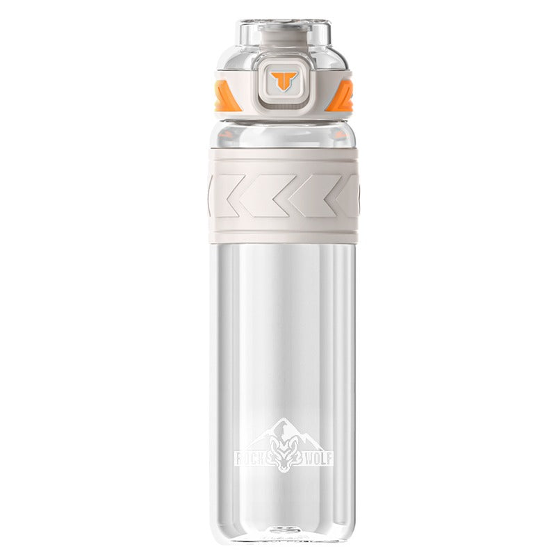 ROCK WOLF | “Botella Deportiva 1 Litro, Tritan Premium Sin BPA y A Prueba de Fugas”