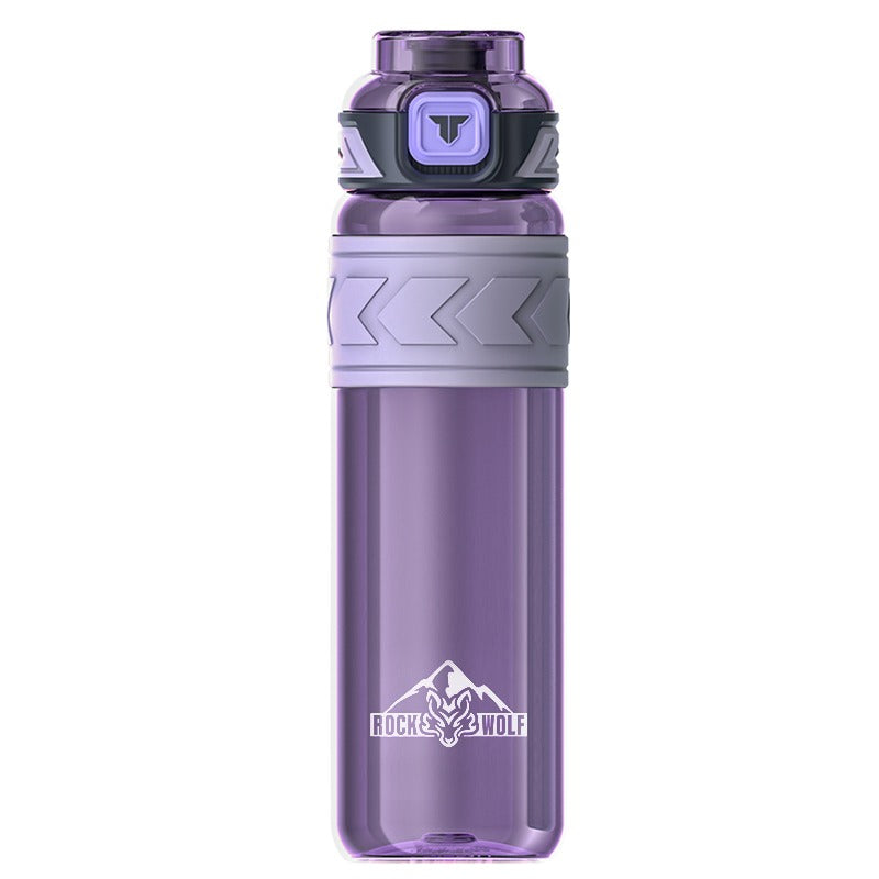 ROCK WOLF | “Botella Deportiva 1 Litro, Tritan Premium Sin BPA y A Prueba de Fugas”