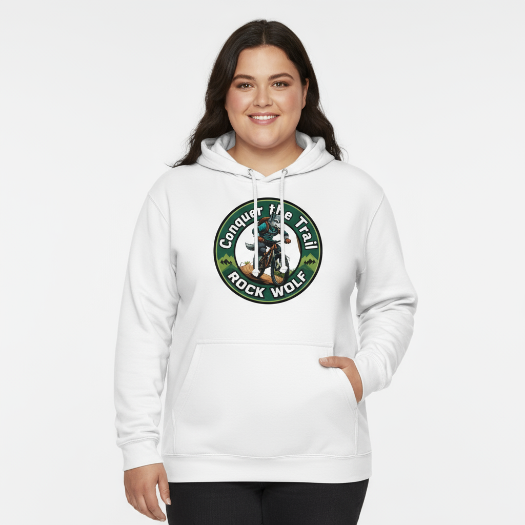 ROCK WOLF  | “Sudadera con capucha Comodidad Brutal, Estilo Salvaje”