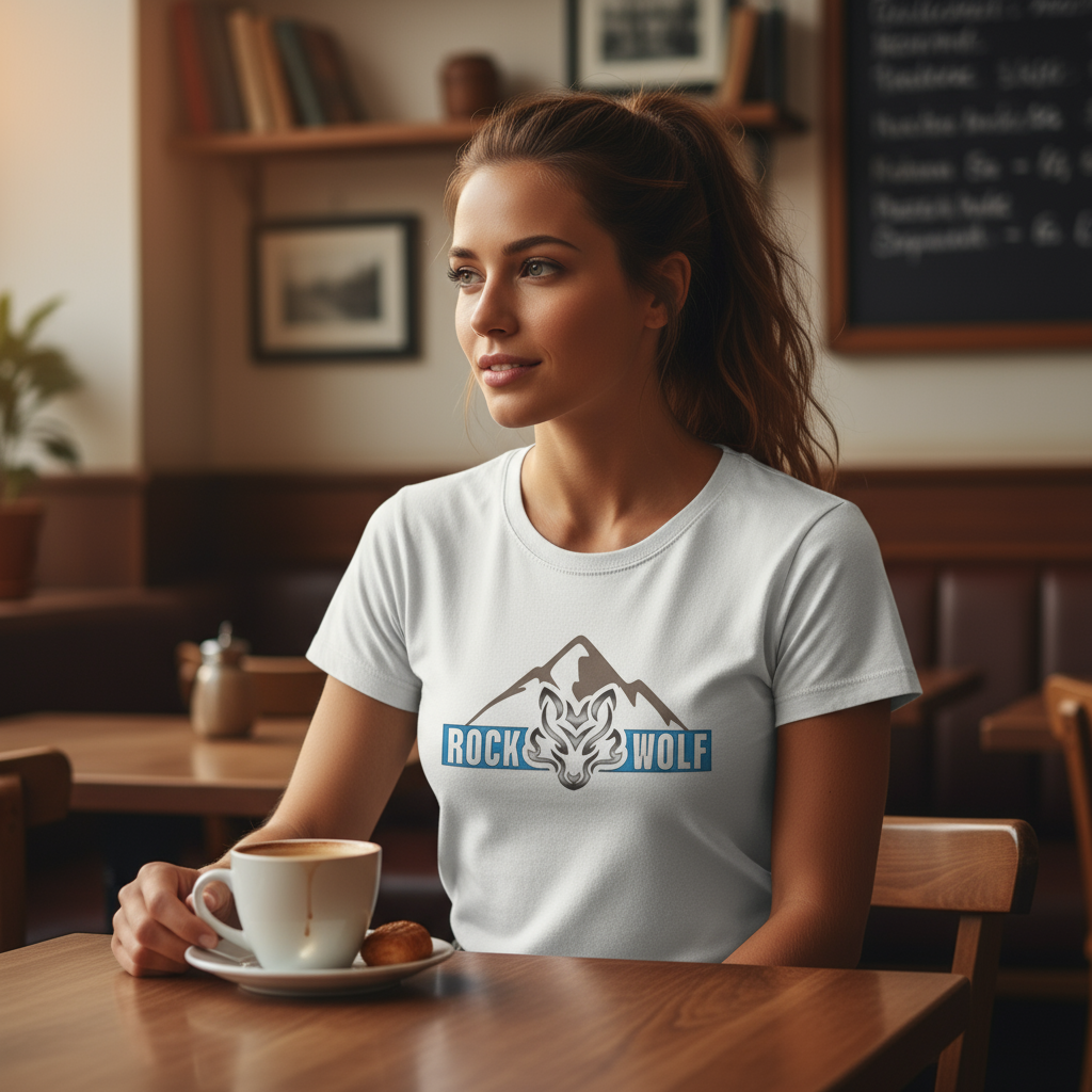 ROCK WOLF | “Bella + Canvas Algodón Airlume Premium con Espíritu Salvaje”