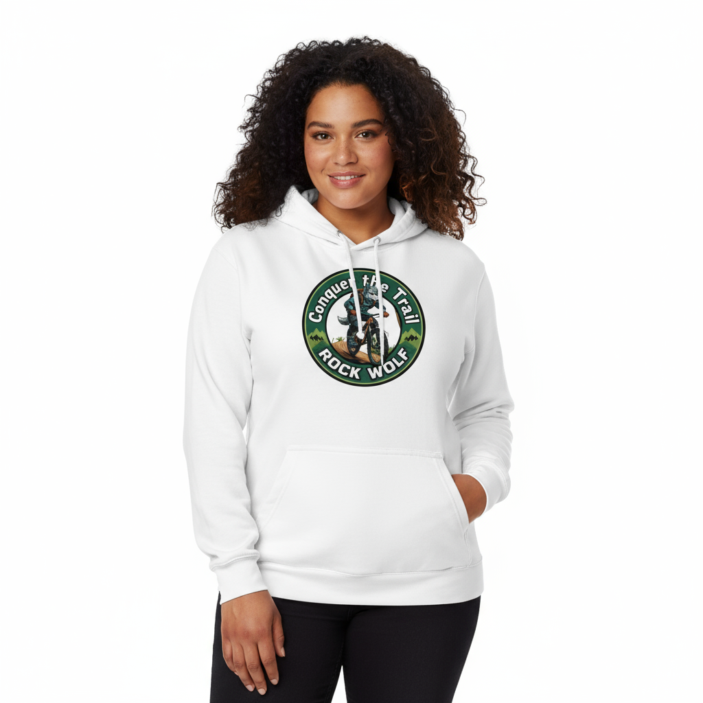 ROCK WOLF  | “Sudadera con capucha Comodidad Brutal, Estilo Salvaje”