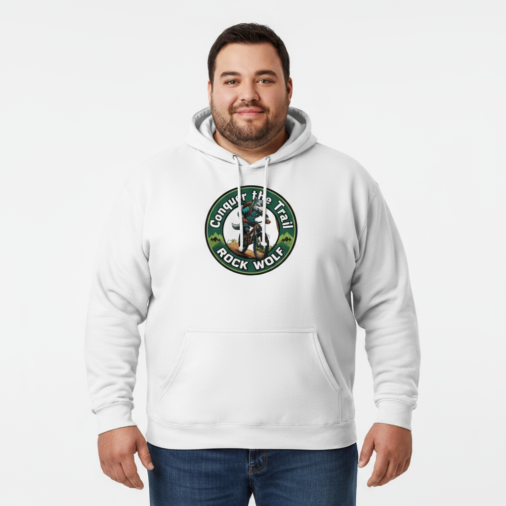 ROCK WOLF  | “Sudadera con capucha Comodidad Brutal, Estilo Salvaje”