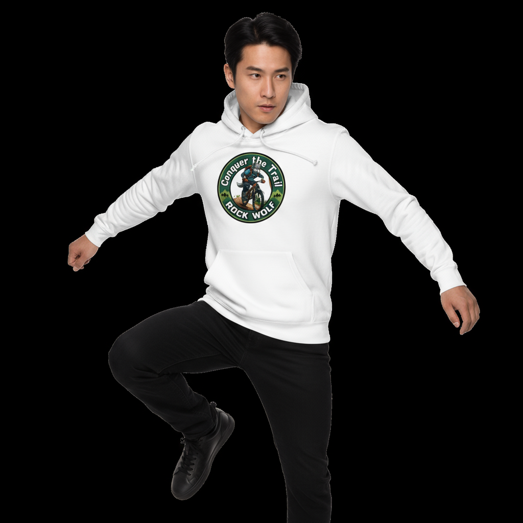 ROCK WOLF  | “Sudadera JH001 Comodidad Brutal, Estilo Salvaje”