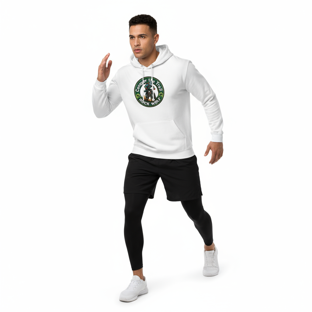 ROCK WOLF  | “Sudadera JH001 Comodidad Brutal, Estilo Salvaje”