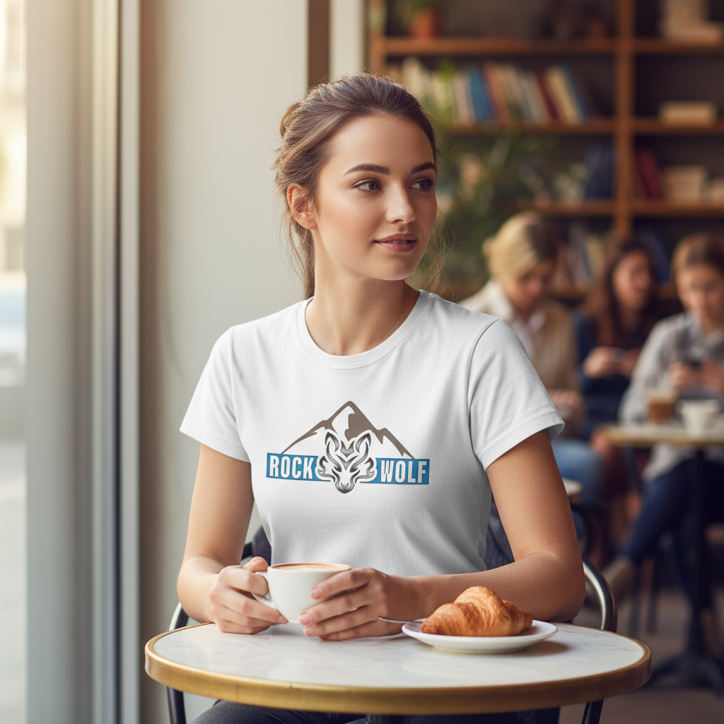 ROCK WOLF | “Bella + Canvas Algodón Airlume Premium con Espíritu Salvaje”