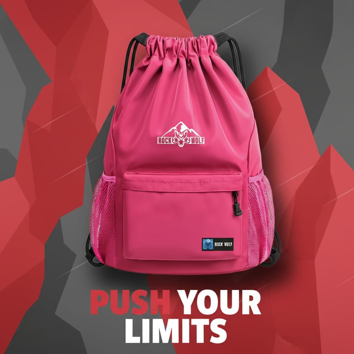 ROCK WOLF  | “Mochila Grande Unisex , Plegable, Ligera y Altamente Resistente”