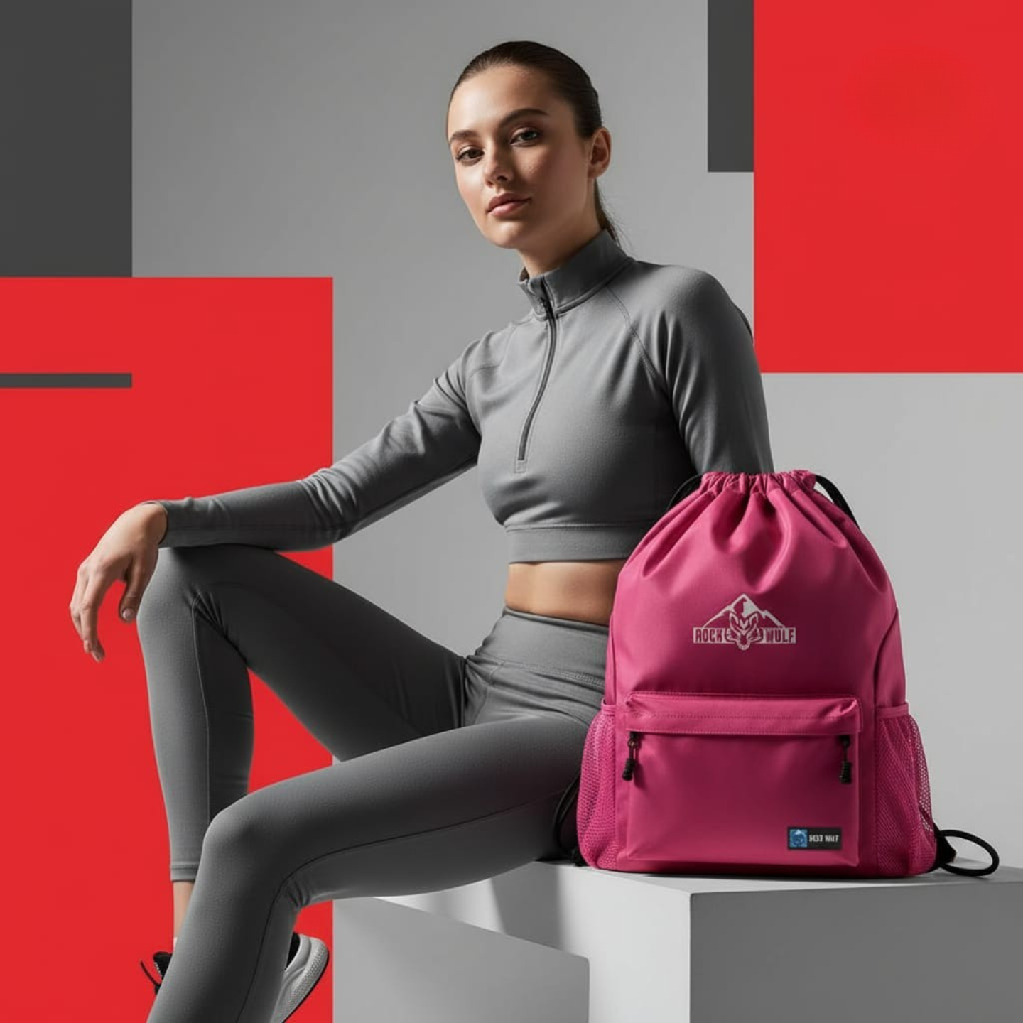 ROCK WOLF  | “Mochila Grande Unisex , Plegable, Ligera y Altamente Resistente”