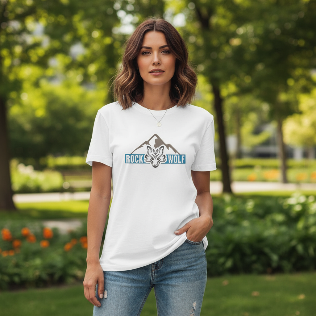 ROCK WOLF | “Bella + Canvas Algodón Airlume Premium con Espíritu Salvaje”