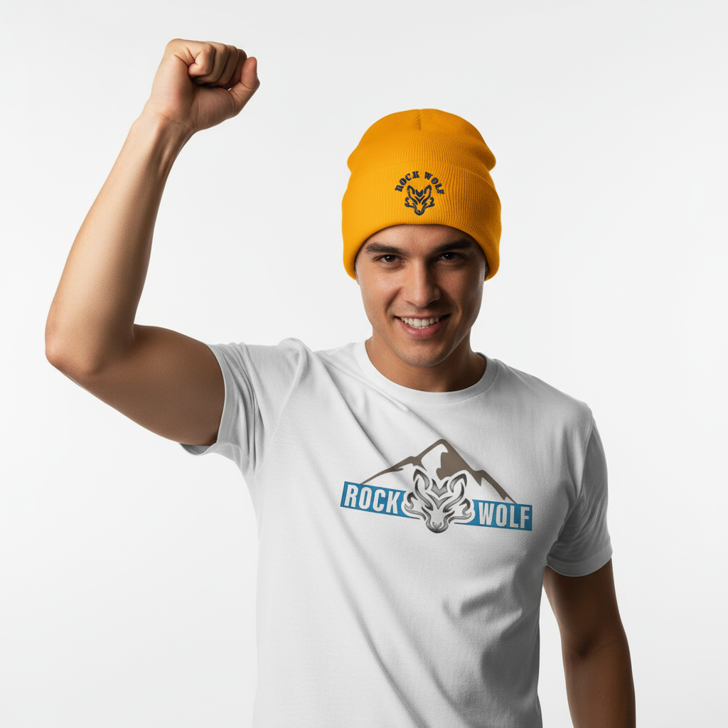 ROCK WOLF | “Gorro de Punto Cálido, Flexible y con Personalidad”