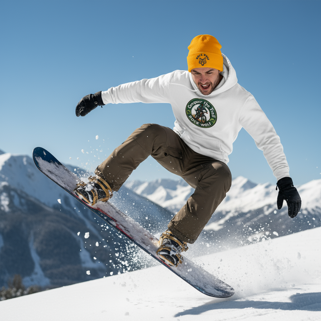 ROCK WOLF | “Gorro de Punto Cálido, Flexible y con Personalidad”