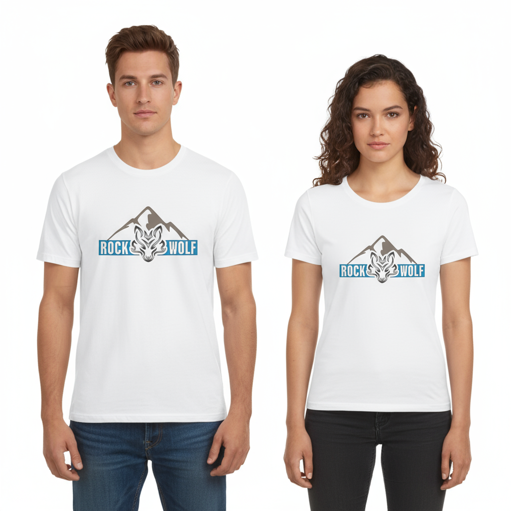 ROCK WOLF | “Bella + Canvas Algodón Airlume Premium con Espíritu Salvaje”