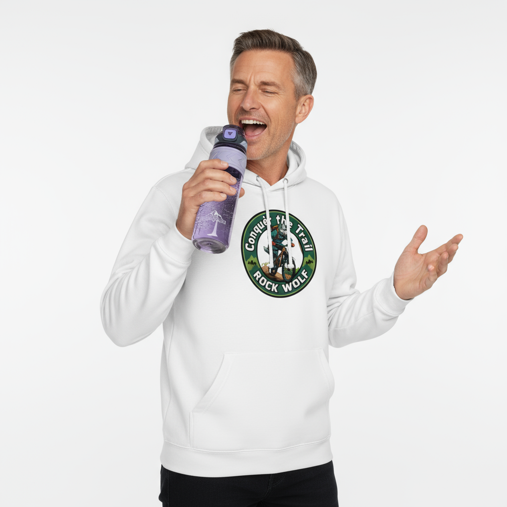 ROCK WOLF | “Botella Deportiva 1 Litro, Tritan Premium Sin BPA y A Prueba de Fugas”